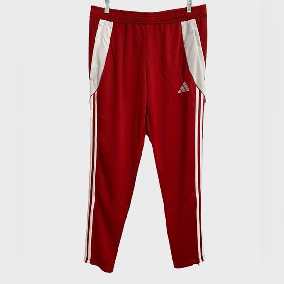 NWT Adidas Men's Tiro 24 Training Pants Size XL Joggers Red White Pockets Soccer - Picture 5 of 16
